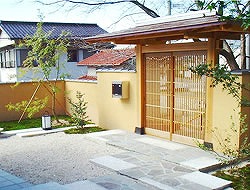 福岡県　X様邸　和風庭園　外構工事施工例